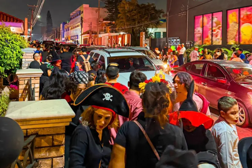 Las calles de Tampico el día de Halloween | Foto: FB