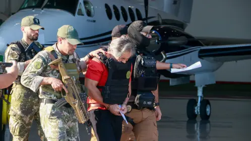 Hernán Bermúdez Requena arriba a México tras extradición desde Paraguay