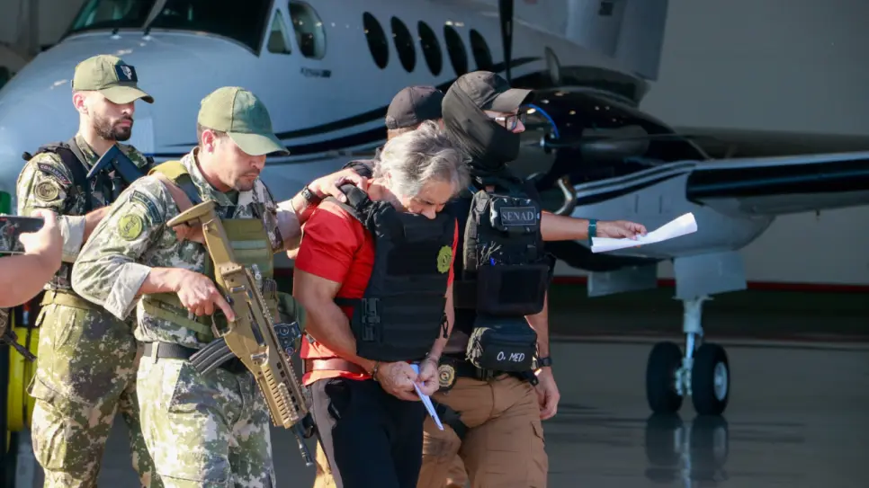 Hernán Bermúdez Requena arriba a México tras extradición desde Paraguay