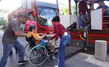 Tranvía turístico de Tampico cuenta con rampa para discapacitados
