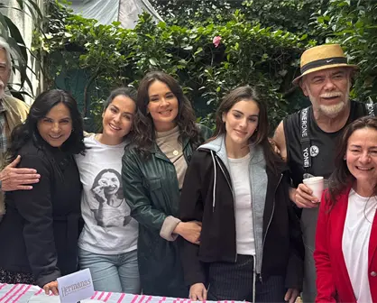 Así celebró Adriana Louvier su cumpleaños en plena grabación de Hermanas, un amor compartido