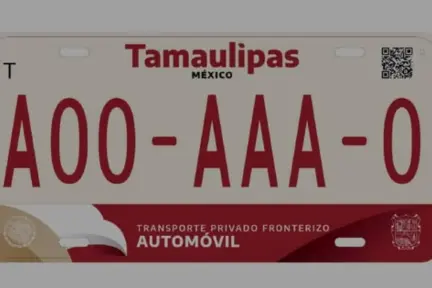 Costos, canje y trámites de placas vehiculares en Tamaulipas para 2025