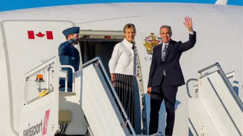 Mark Carney, primer ministro de Canadá, llega a México para reunirse con Claudia Sheinbaum