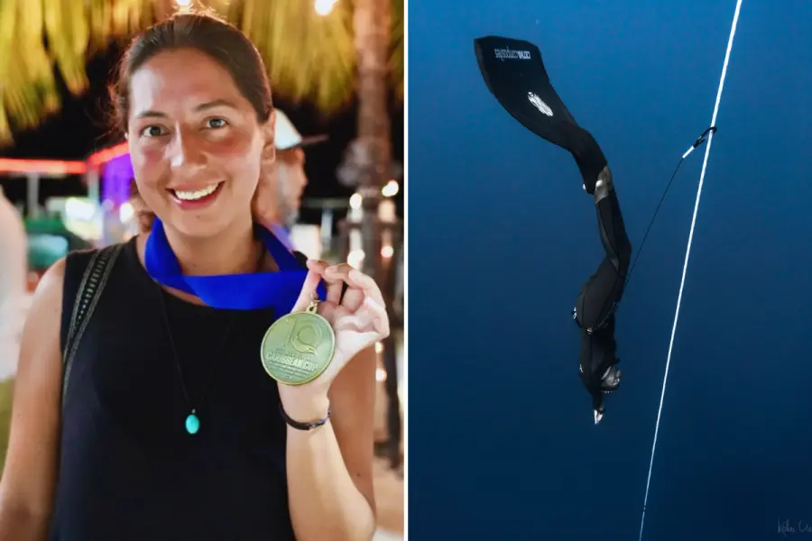 Montserrat Peart: la sudcaliforniana que desafía las profundidades del océano