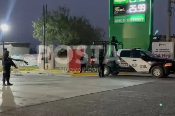 Balacera culmina con armas y camioneta aseguradas en Mina, Nuevo León