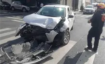 Choque carambola deja lesionados y varios autos dañados en Monterrey
