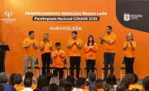 Samuel García abandera a 310 paraatletas rumbo a la Paralimpiada Nacional CONADE 2025