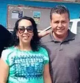 Hilda Araceli Brown Figueredo y Candelario Arcega Aguirre. Foto: Facebook