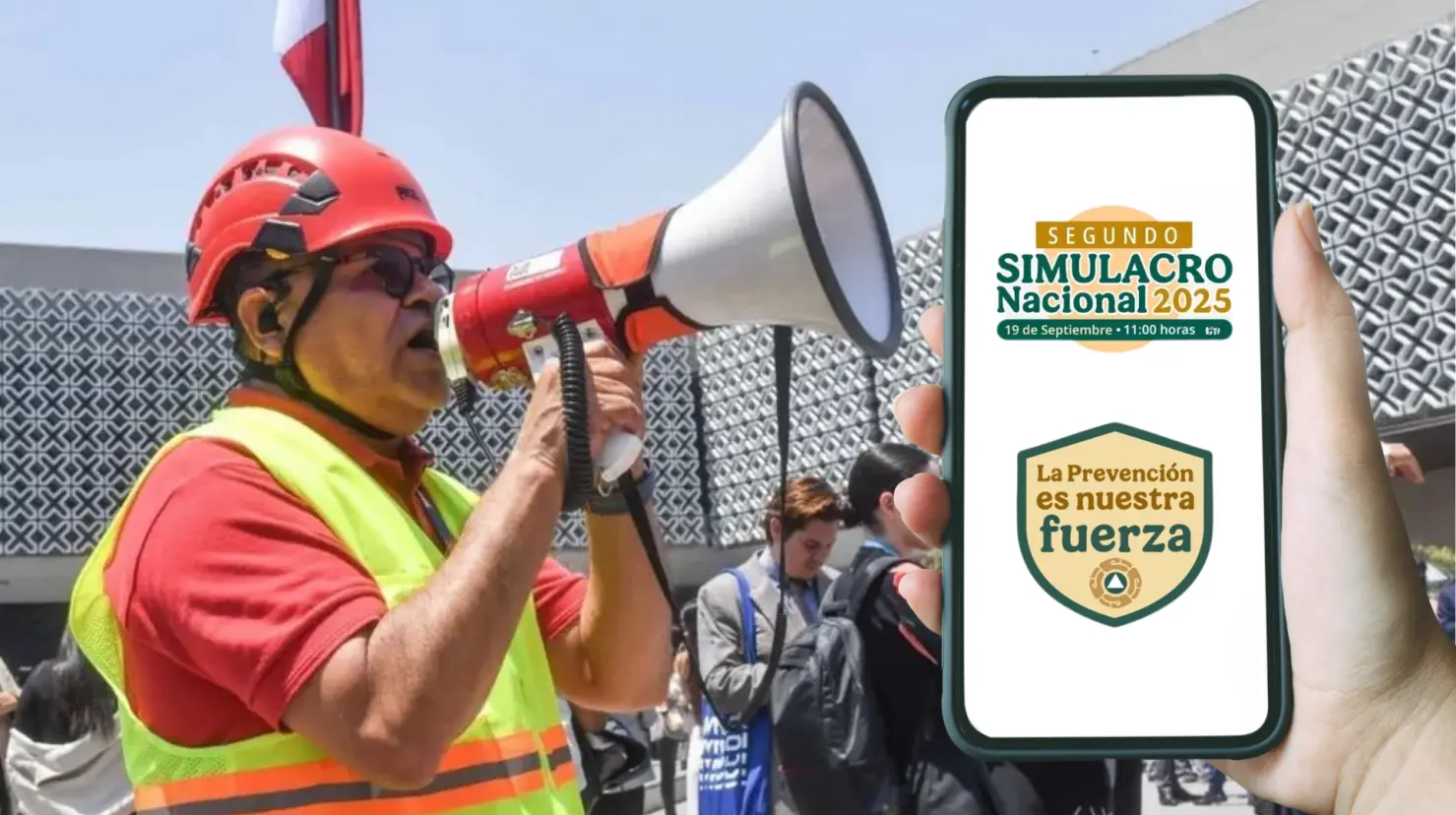 Simulacro Nacional 2025: Así puedes activar la alerta sísmica en Android y iOS paso a paso. Foto: X (@Puebla247)/Canva