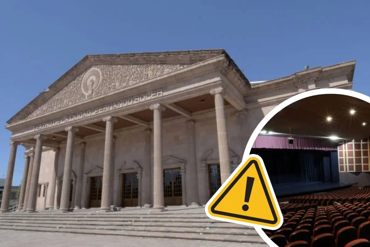 Inician labores de remodelación en el teatro de la ciudad Fernando Soler / Fotos: Secretaría de Cultura de Coahuila | Canva