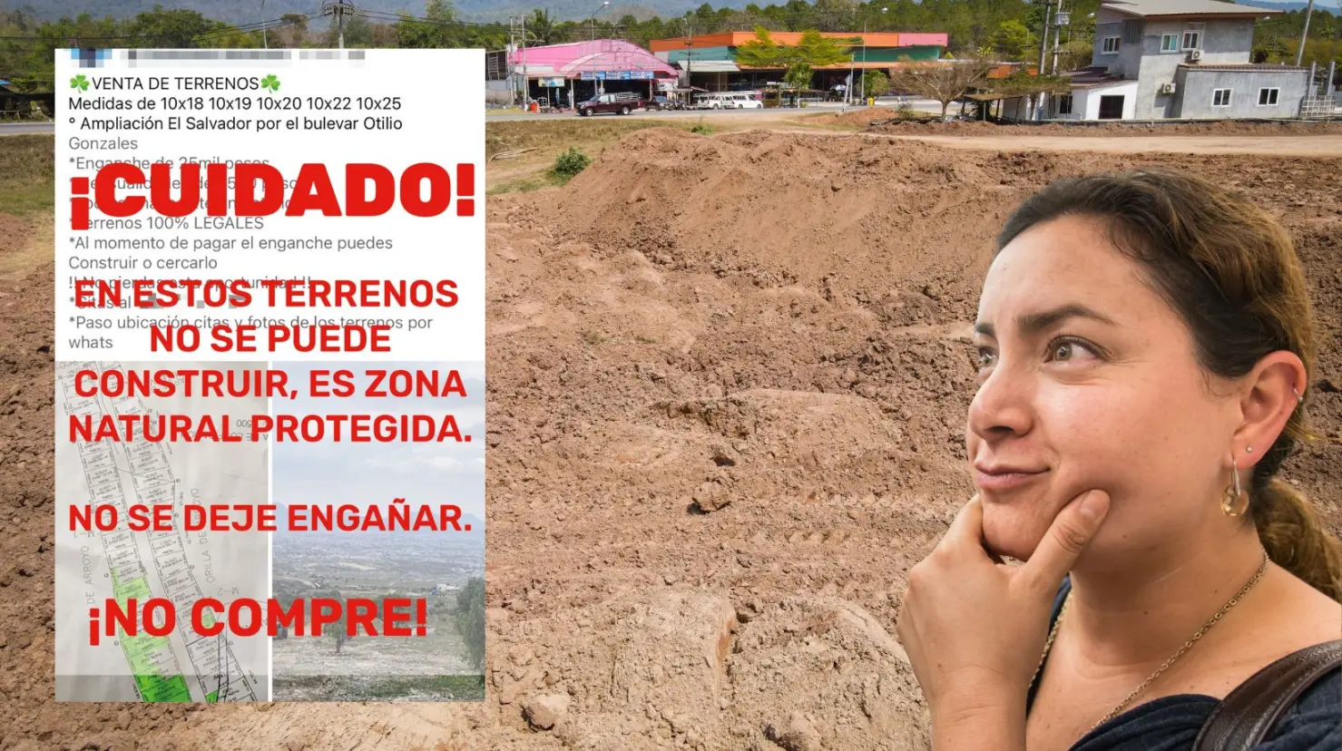El Gobierno advirtió de la venta fraudulenta de estos terrenos. (Fotografía: Canva)