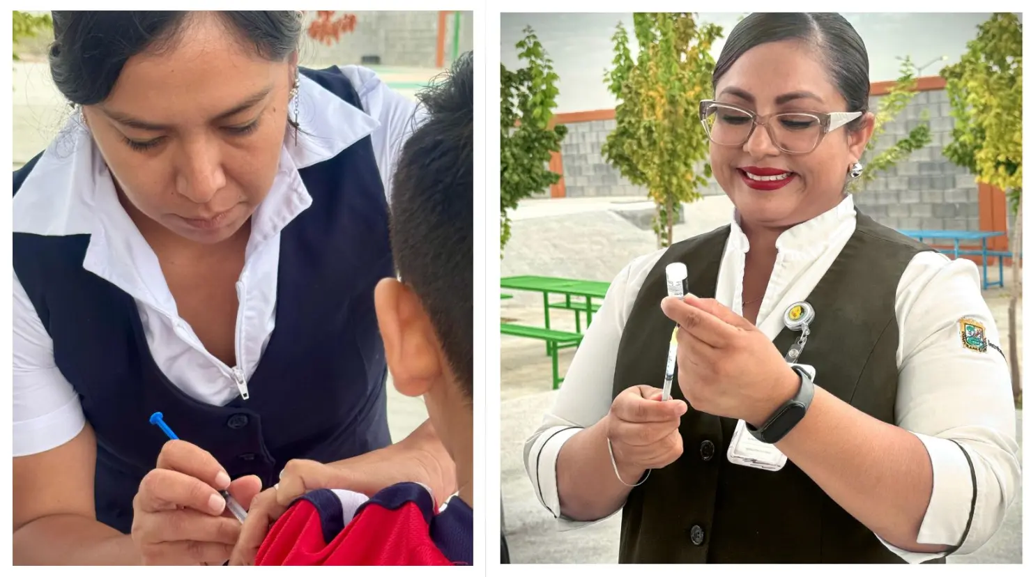 Arrancó la vacunación contra el VPH. (Fotografías: Leslie Delgado)
