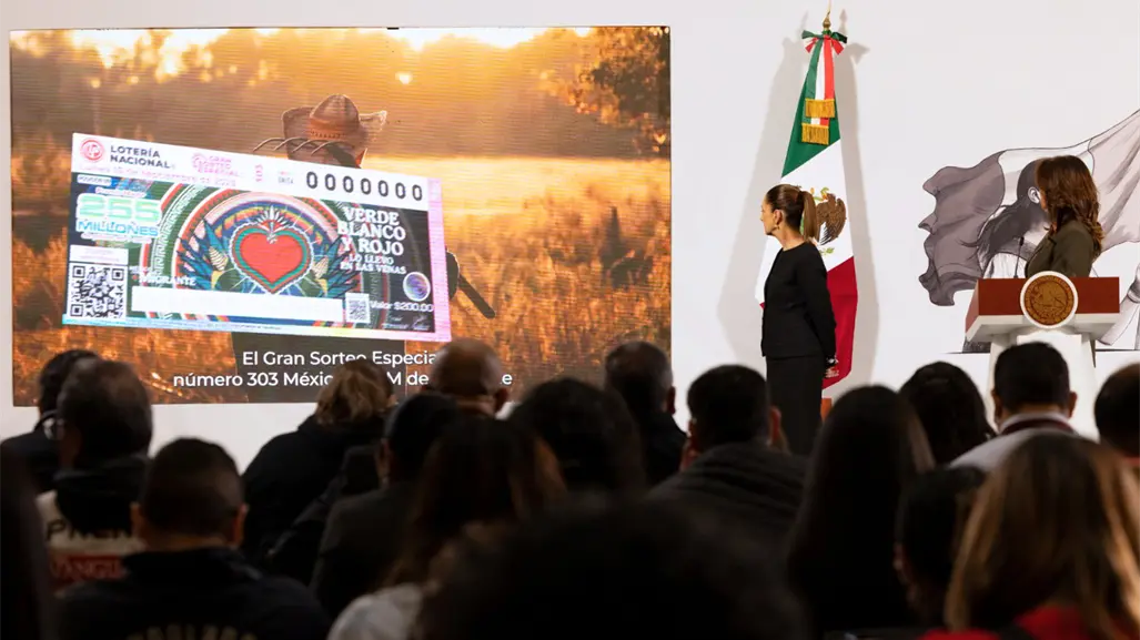 116 millones de pesos de la Lotería Nacional serán destinados a migrantes en Estados Unidos
