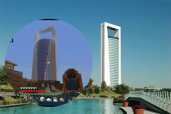 Recrean en Minecraft sitios icónicos de Nuevo León