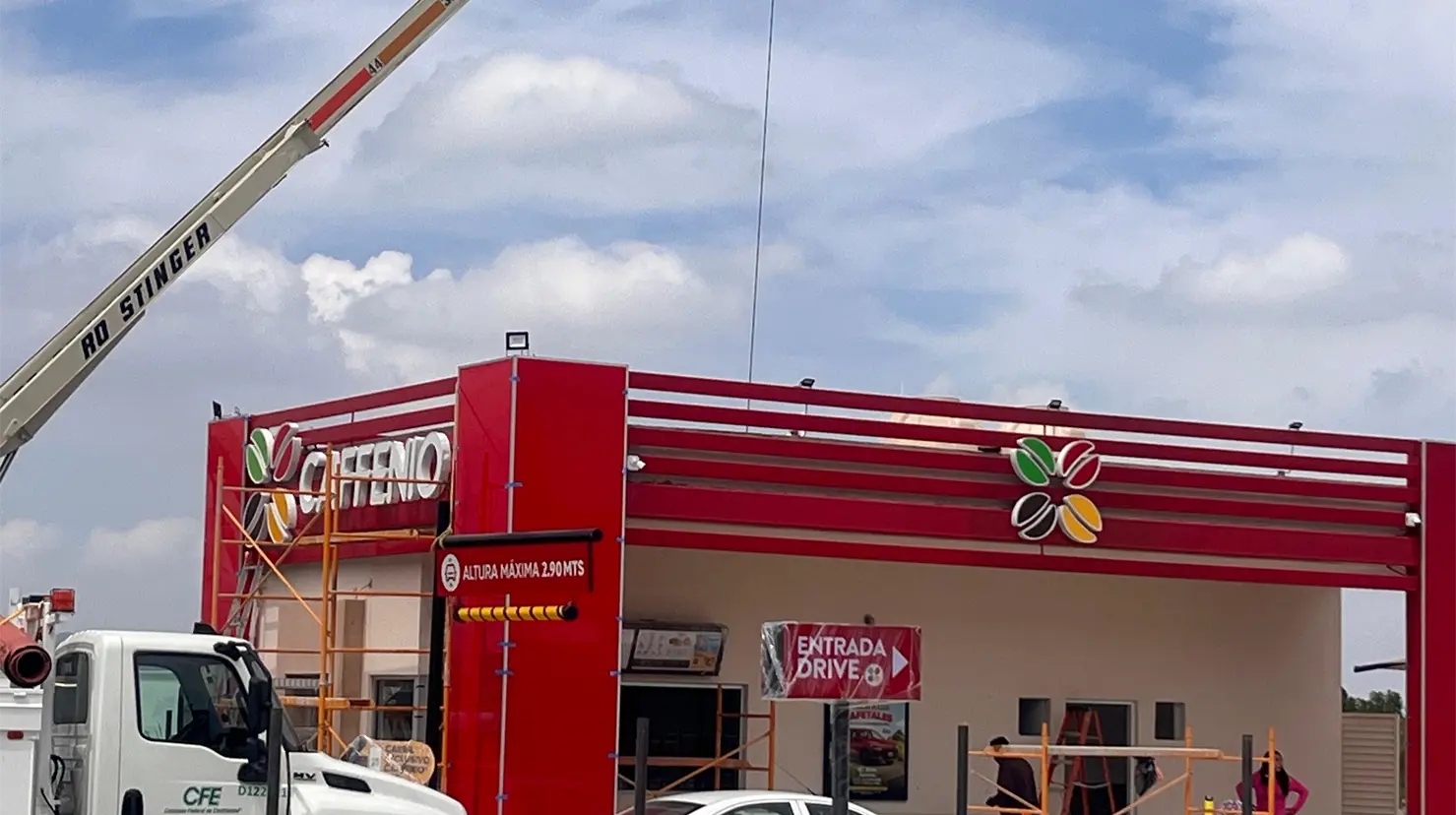 Ya está lista la primera sucursal de Caffenio en Saltillo.  (Fotografía: Leslie Delgado)