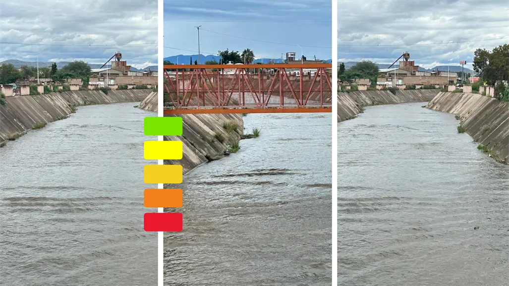 Alcanza el Arroyo Seco de Durango su nivel más alto de los últimos meses