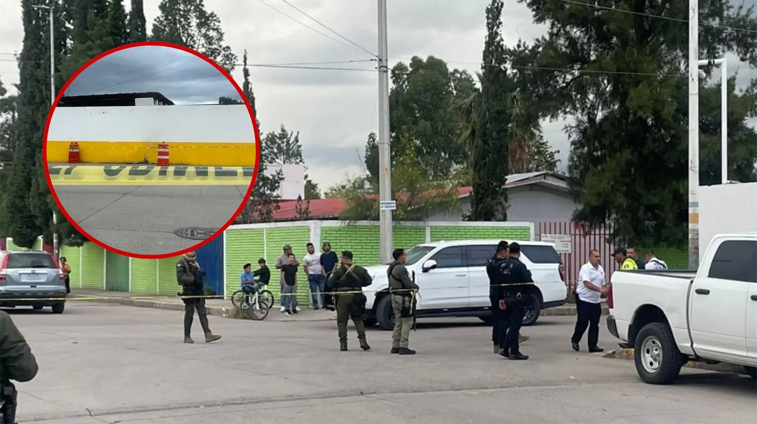 Estalla artefacto en Estación de Policía, autoridades investifgan. Foto: Alejandro Ávila.