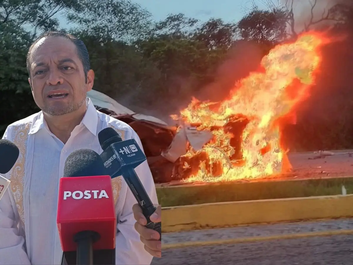 El secretario general de Gobierno de Yucatán,  Omar Pérez Avilés, informó que  11 de las 16 víctimas del accidente registrado el pasado 13 de septiembre en la vía Mérida-Campeche ya fueron entregadas a sus familias.- Fuente Christian Espadas y archivo POSTA