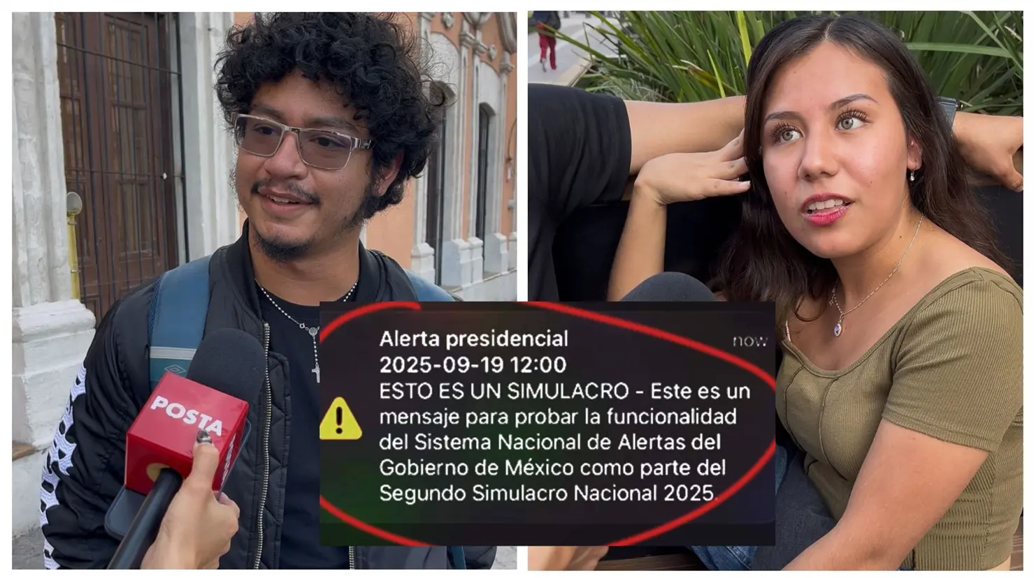 Así reaccionaron los saltillenses ante la alerta sísmica este 19 de septiembre. (Fotografías: Leslie Delgado)