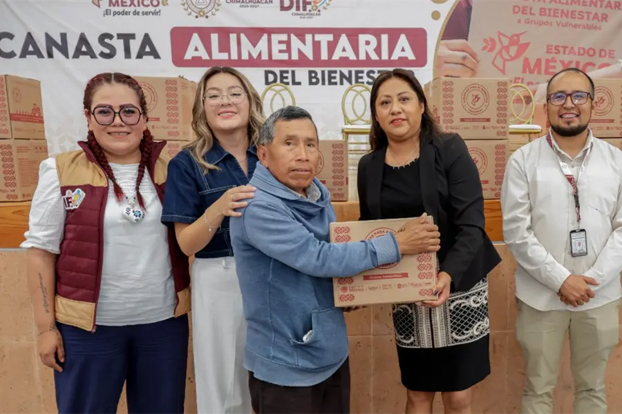 Así puedes solicitar una Canasta del Bienestar en Chimalhuacán durante 2025