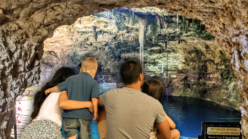 El cenote perfecto para disfrutar con niños, a un par de horas de Mérida