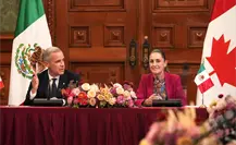 Claudia Sheinbaum llama “un muy buen encuentro” a reunión con Mark Carney, primer ministro de Canadá