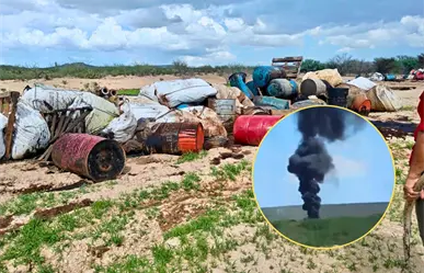 Ecocidio en Las Pocitas: residuos tóxicos ahora son incinerados a cielo abierto