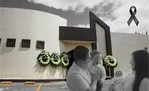 Entre flores blancas despiden a la familia regia tras trágico accidente en Cancún