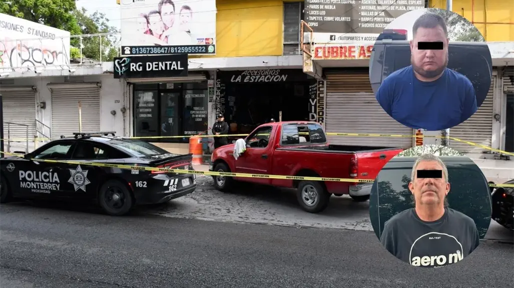 Sospechosos de robo de autopartes son capturados tras resistirse al arresto en Monterrey