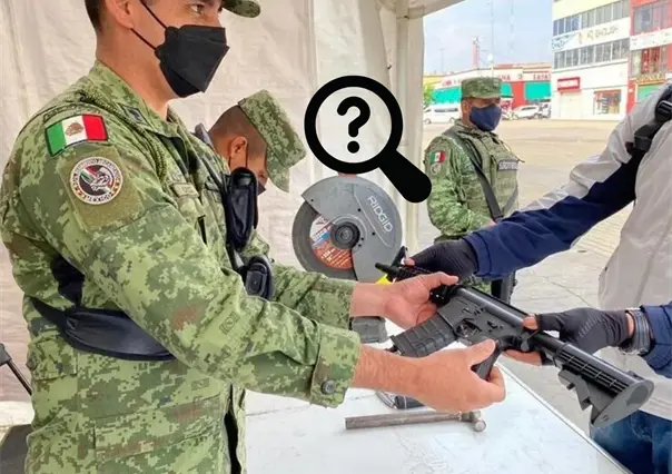 Así puedes participar en el canje de armas en Guadalupe