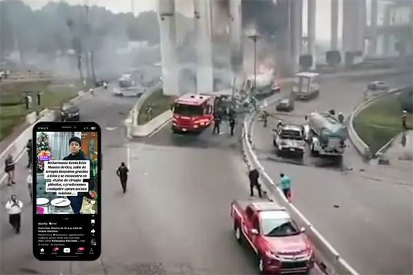 Alertan sobre fraude en redes a nombre de Kevin, joven lesionado en explosión de Iztapalapa
