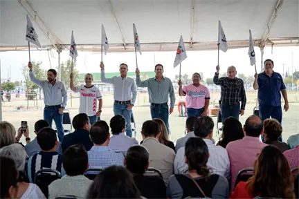 Rehabilitan canchas de softbol en Saltillo con apoyo del programa Activa tu Parque