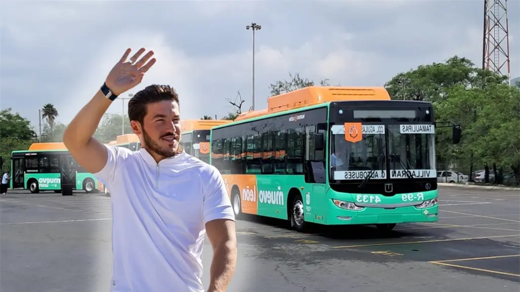 Samuel García se sube al camión y presenta mejoras en transporte I VIDEO