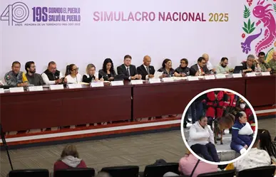 Histórica participación de 8.1 millones en el Segundo Simulacro Nacional 2025 de la CDMX