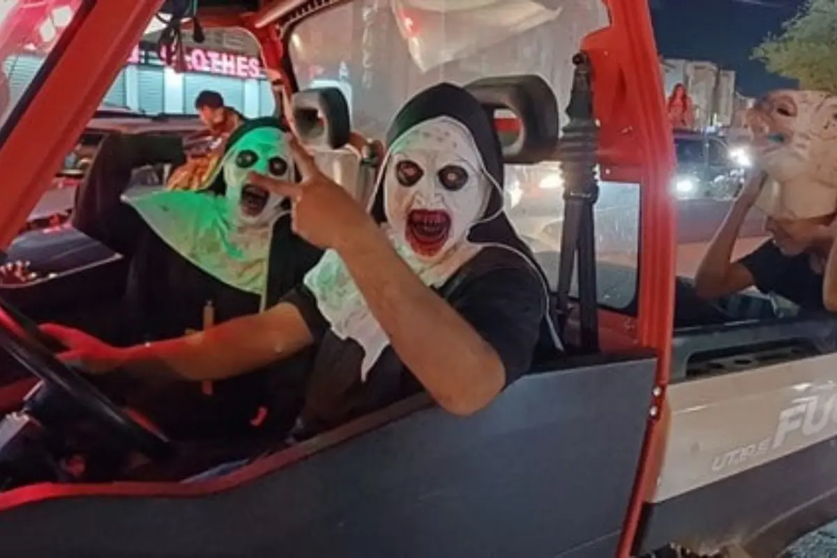 En Tamaulipas, chicos y grandes se divierten igual en el día de Halloween | Foto: FB