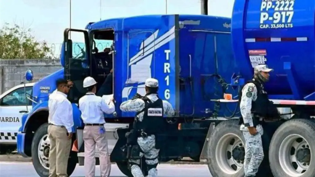 Refuerzan en Tamaulipas vigilancia a traslados de combustible para combatir huachicol fiscal