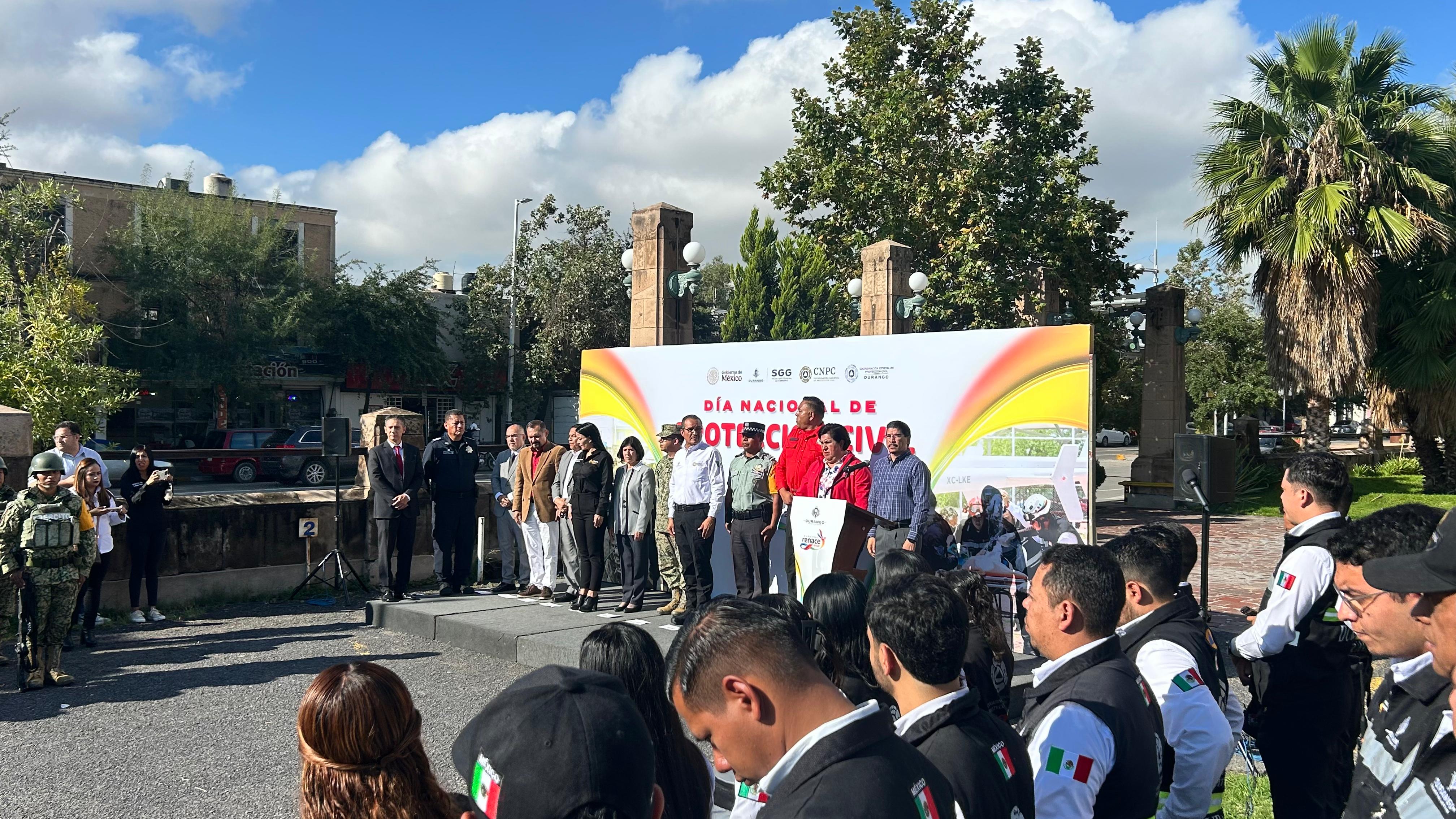 Inicia acto protocolario por el Día Nacional de Protección Civil Inicia acto protocolario por el Día Nacional de Protección Civil