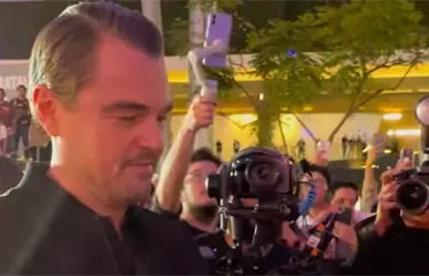 Leonardo DiCaprio causa furor en su visita a México