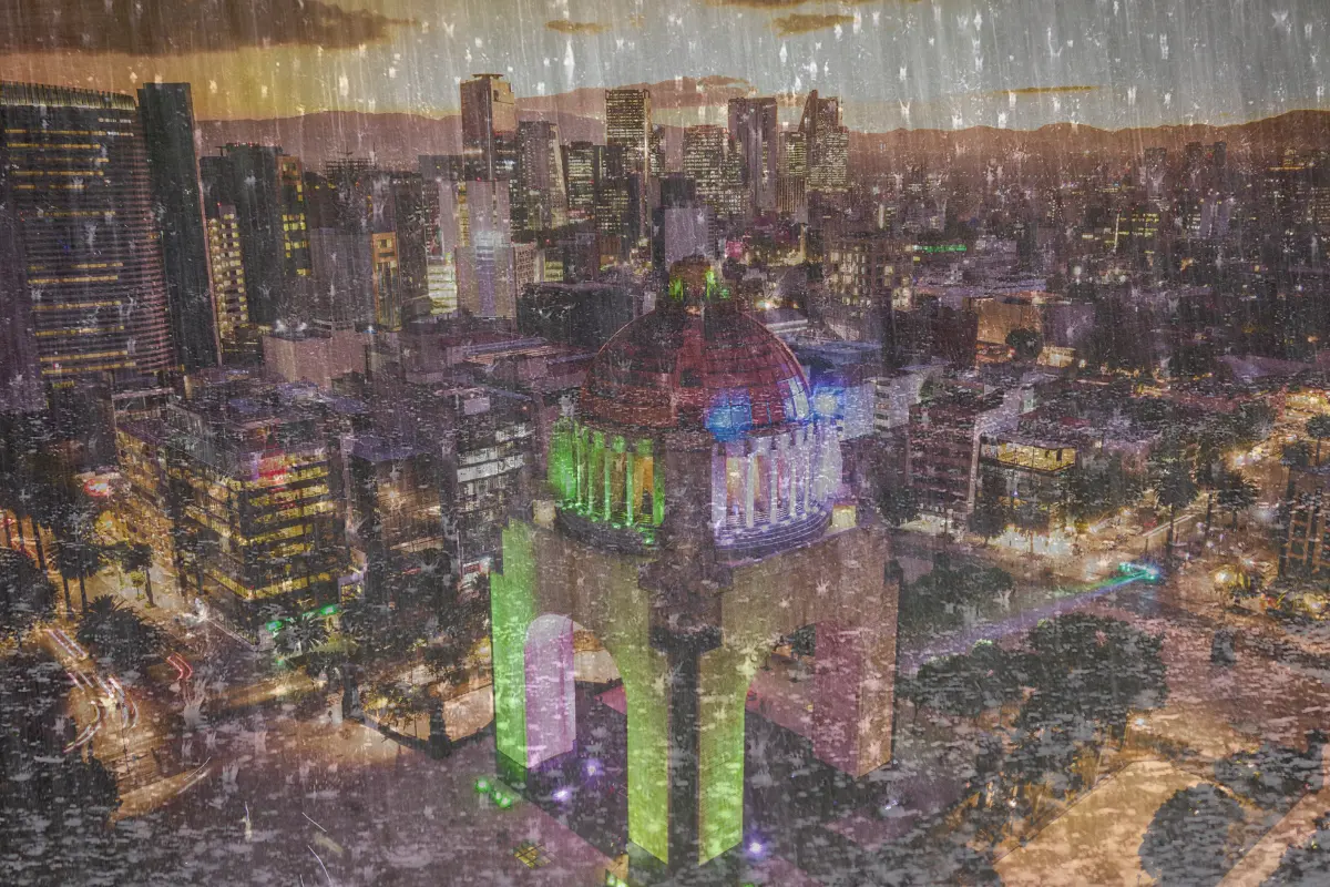 Lluvia en la CDMX. Foto: Canva