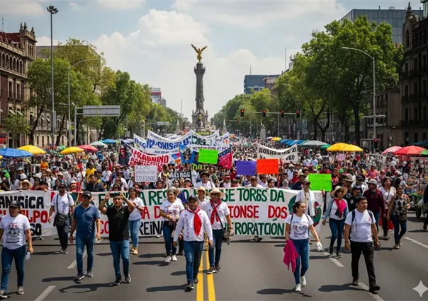 Marchas CDMX: ¿dónde y a qué hora habrá bloqueos viales HOY viernes 19 de septiembre?
