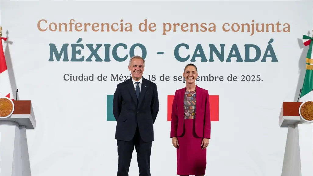 Claudia Sheinbaum y Mark Carney acuerdan nuevo plan de acción bilateral