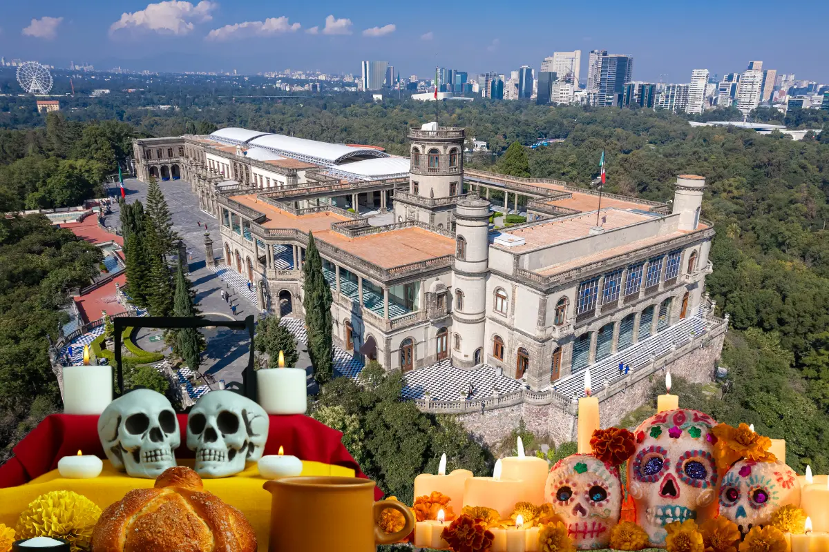 Ofrenda en Chapultepec. Foto: Canva