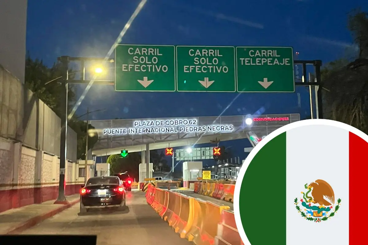 Así se ve el flujo común de los puentes internacionales por la madrugada / Foto: Karina Torres Galván | Canva