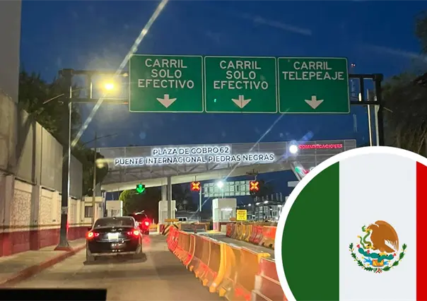 EN VIVO | Así están los puentes internacionales de Piedras Negras hoy, 19 de septiembre
