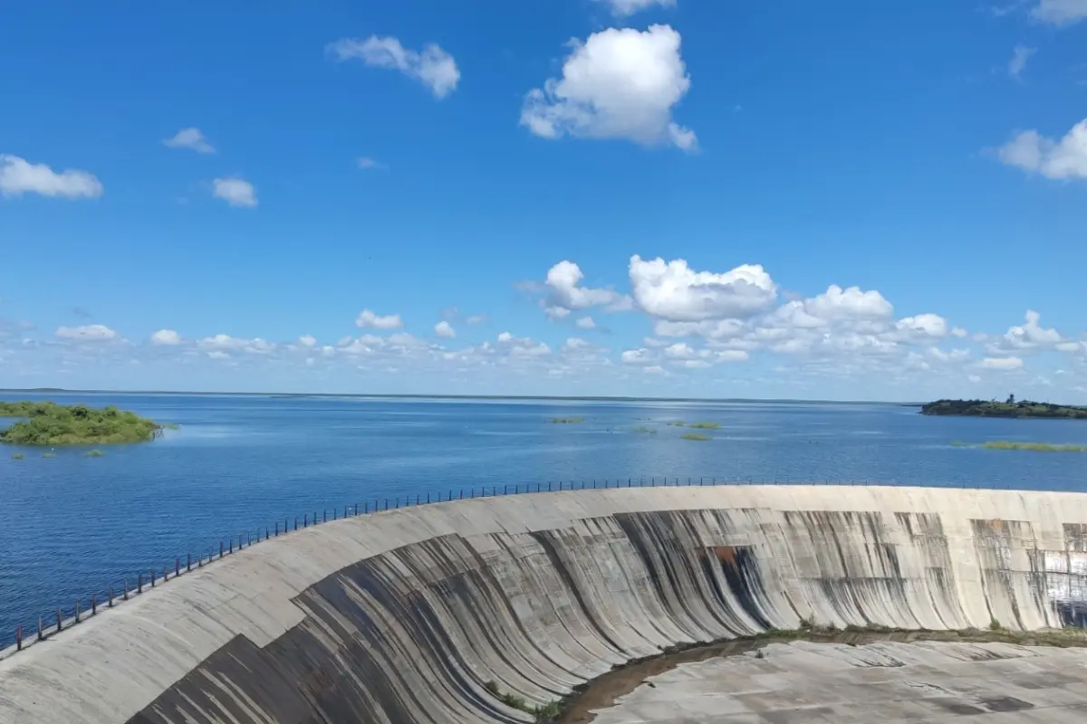 Presa Marte R. Gómez, ubicada en el norte de Tamaulipas. Foto: Carlos García