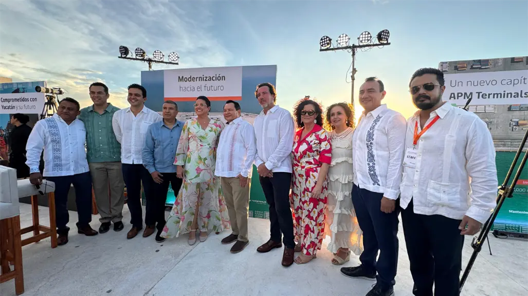 Puerto Progreso se proyecta al mundo, APM Terminals refuerza su presencia en Yucatán