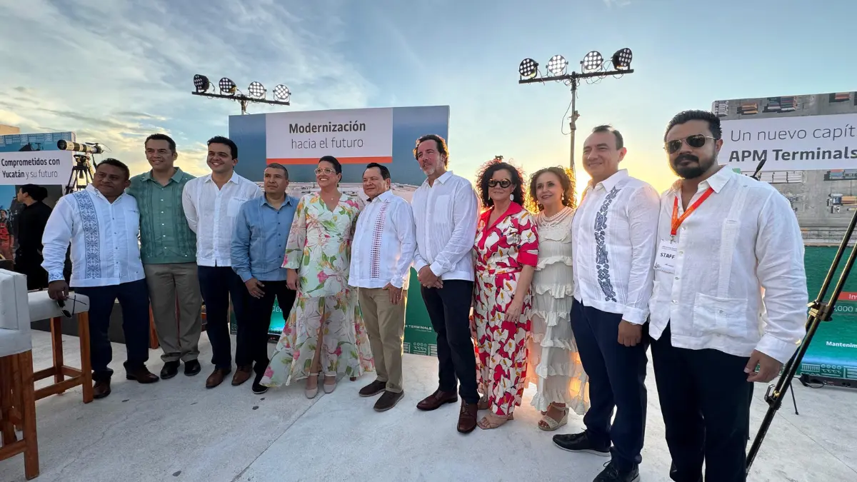 Puerto Progreso es un punto clave para el desarrollo de Yucatán Foto: Alejandra Vargas