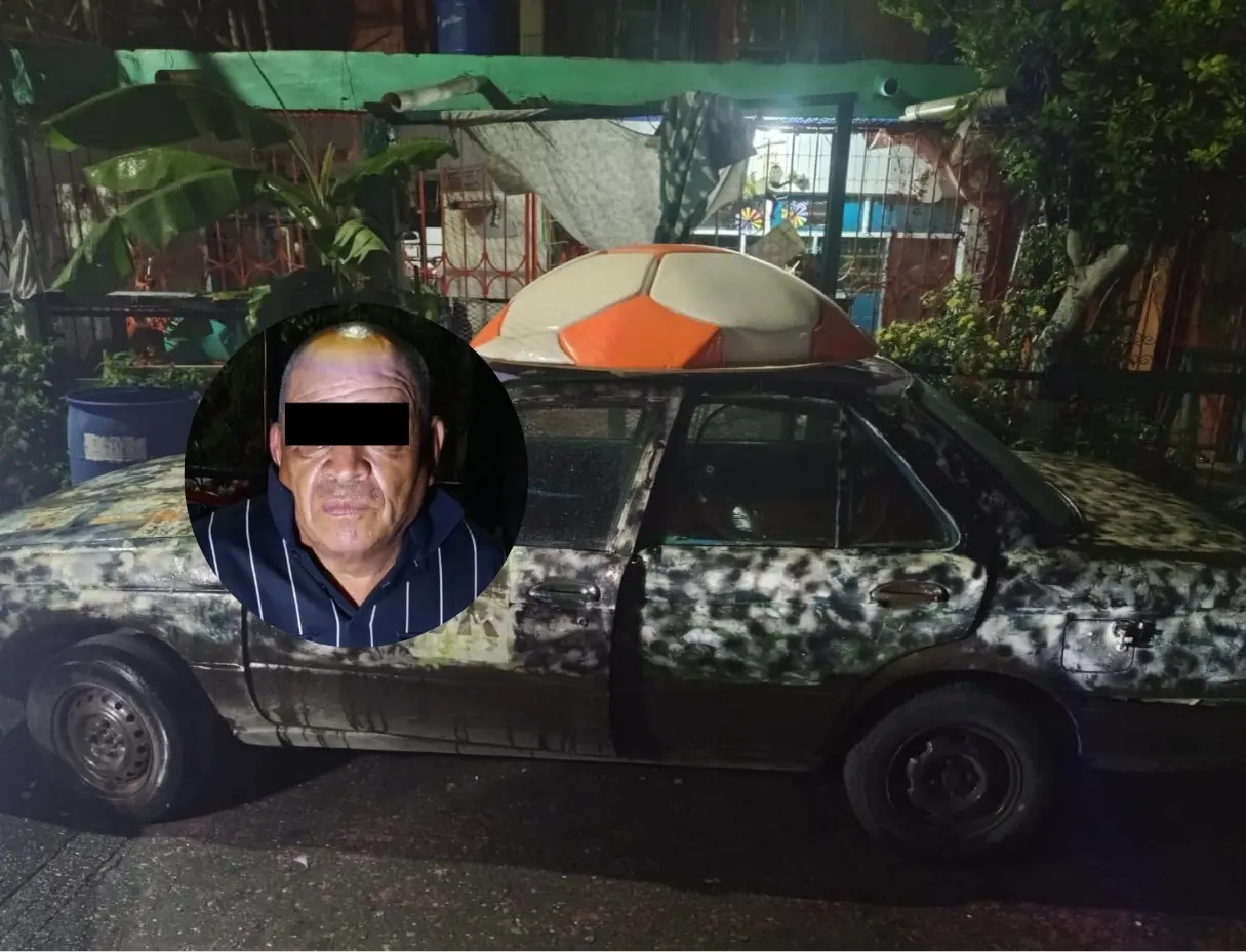 El detenido fue puesto a disposición del Ministerio Público. Foto: Policía de Guadalupe/Canva.