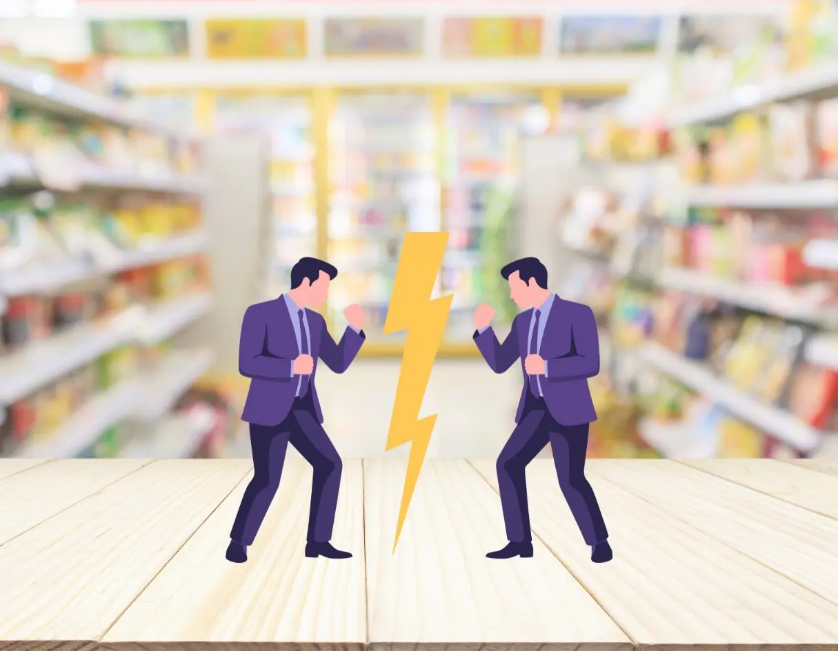 La comparación entre ambas cadenas muestra que no solo se trata del número de sucursales, sino también del modelo de negocio que cada tienda extranjera en Nuevo León busca implementar. Foto: Canva.