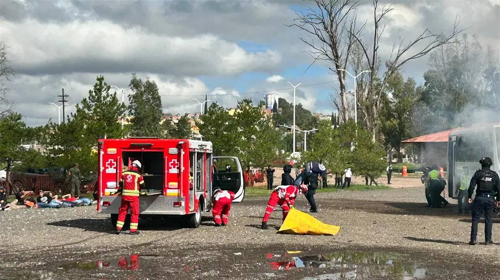 Día Nacional de Protección Civil: así se vivió el simulacro en la ciudad de Durango